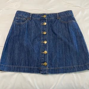 Denim skirt